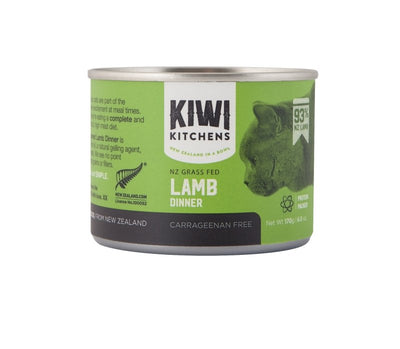 KIWI KITCHENS CAT WET FOOD - LAMB 24 PACK - Just For Pets Australia