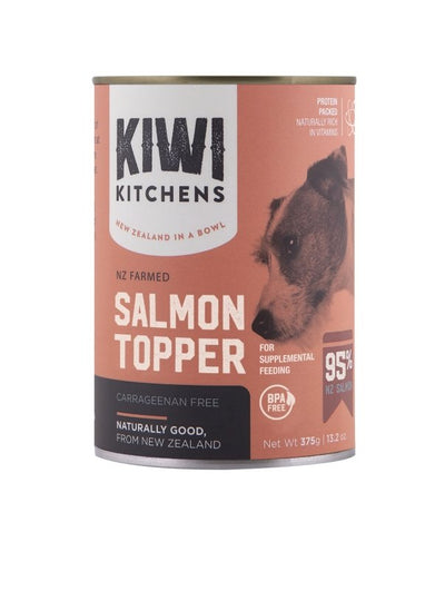 KIWI KITCHENS DOG WET FOOD - SALMON 12X375G - Just For Pets Australia