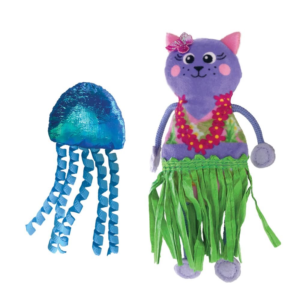 KONG Cat Tropics Crackle Toys