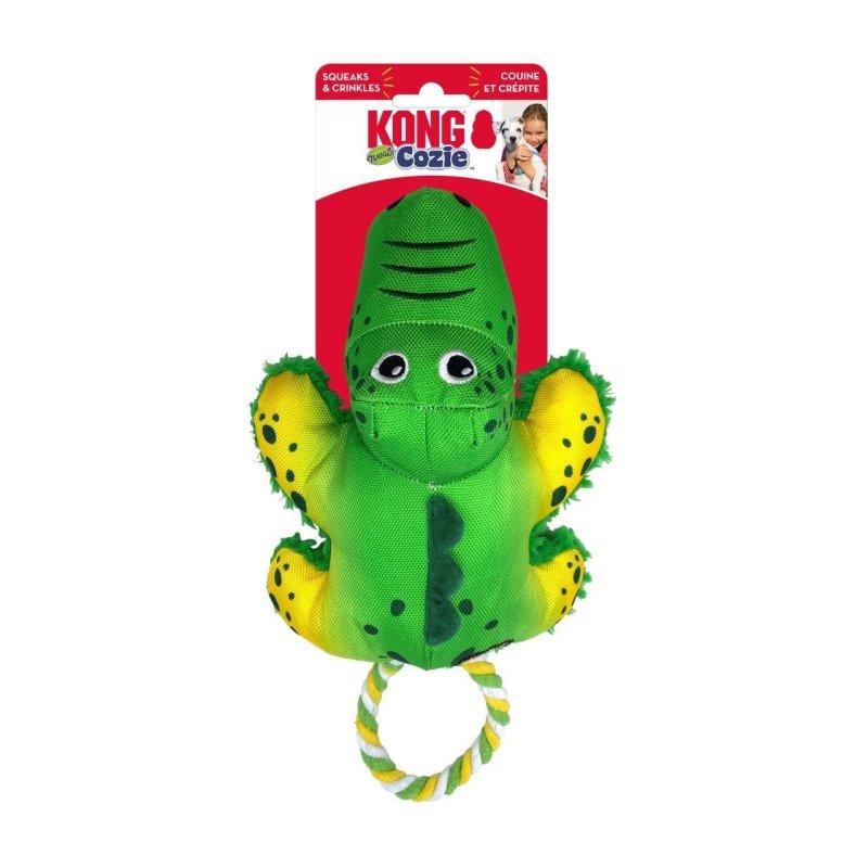 KONG DOG COZIE TUGGZ ALLIGATOR