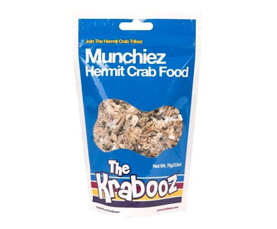 Krabooz - Munchiez Hermit Crab Food 70g - Just For Pets Australia