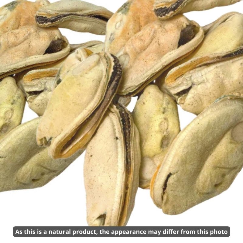 Meaty Treaty Freeze Dried New Zealand Green Lipped Mussels Cat & Dog Treats 50g