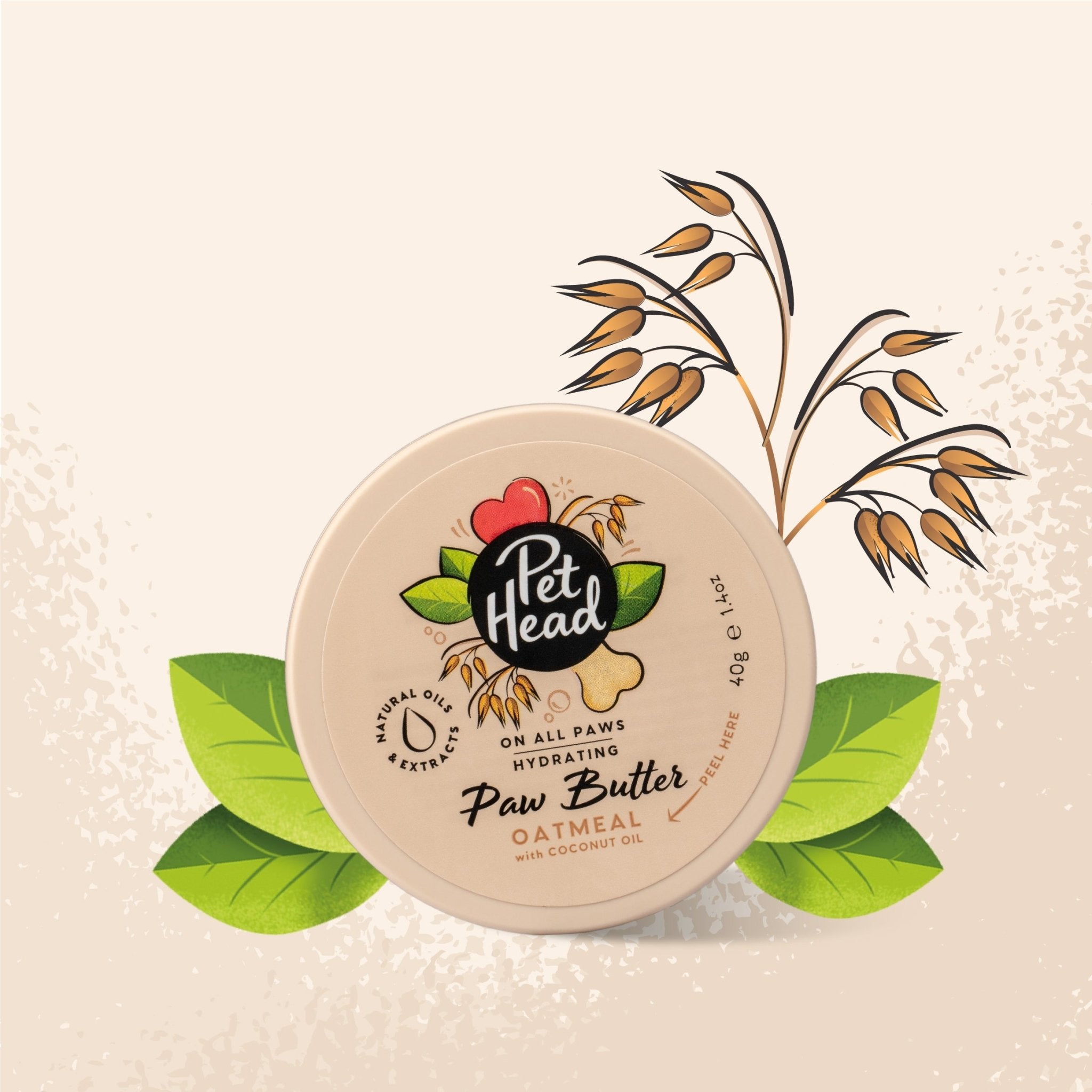 Pet Head On All Paws Paw Butter 60ml