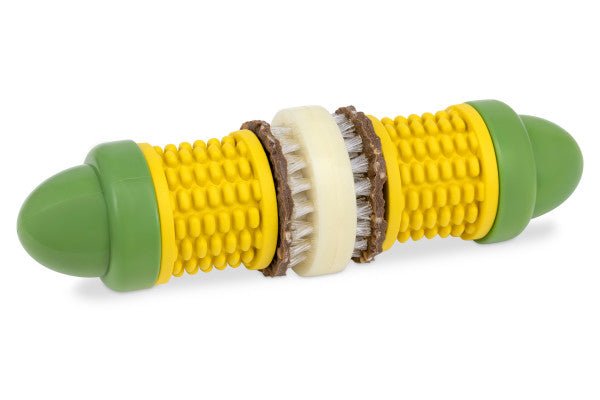 PetSafe® Busy Buddy® Cravin’ Corncob Treat Ring Dog Toy, Small/Medium