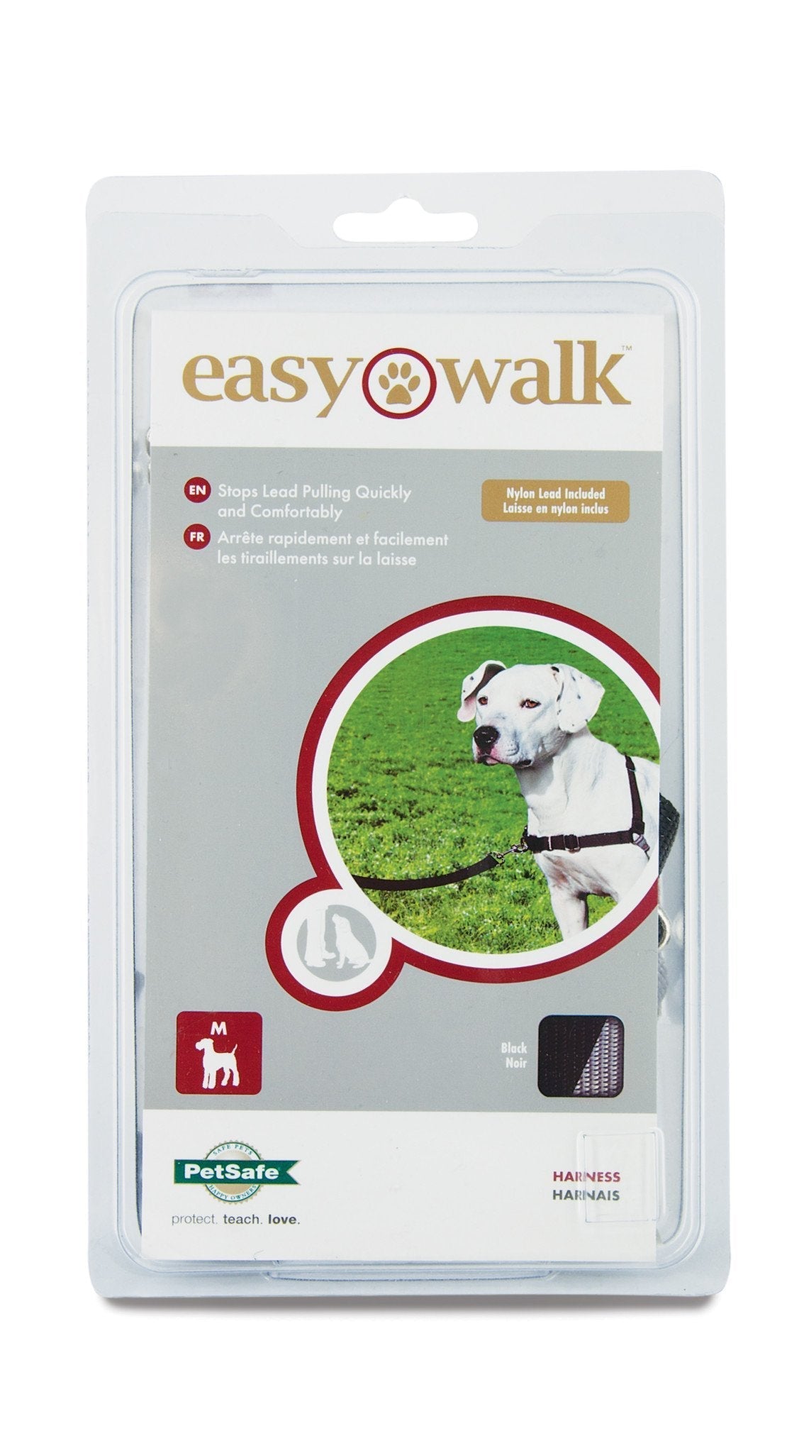 PetSafe® Easy Walk™ Harness Black Just For Pets Australia