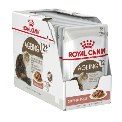Royal Canin Ageing +12 Gravy, 12 x85g - Just For Pets Australia