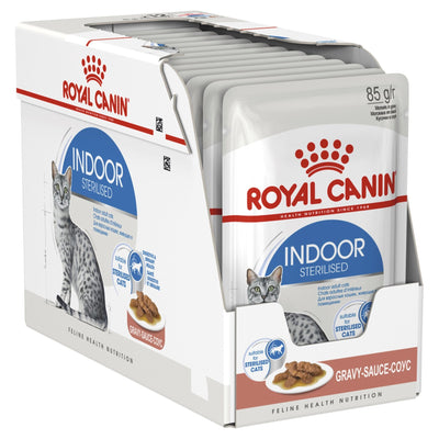 Royal Canin® Indoor Gravy, 12x85g - Just For Pets Australia