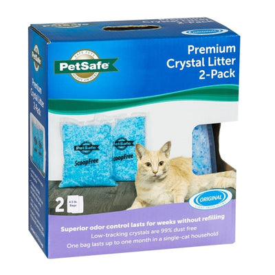 ScoopFree® Premium Crystal Litter 2-Pack - Just For Pets Australia
