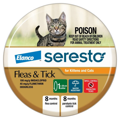 Seresto Flea & Tick Collar for Kittens And Cats - Just For Pets Australia