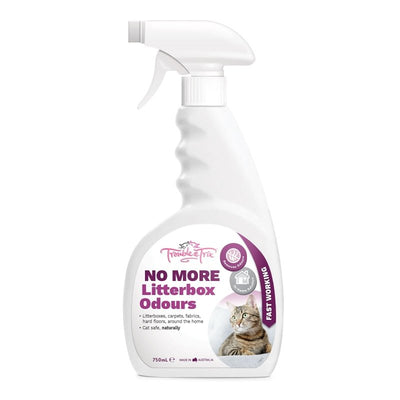 Trouble & Trix No More Litterbox Odour 750ml - Just For Pets Australia