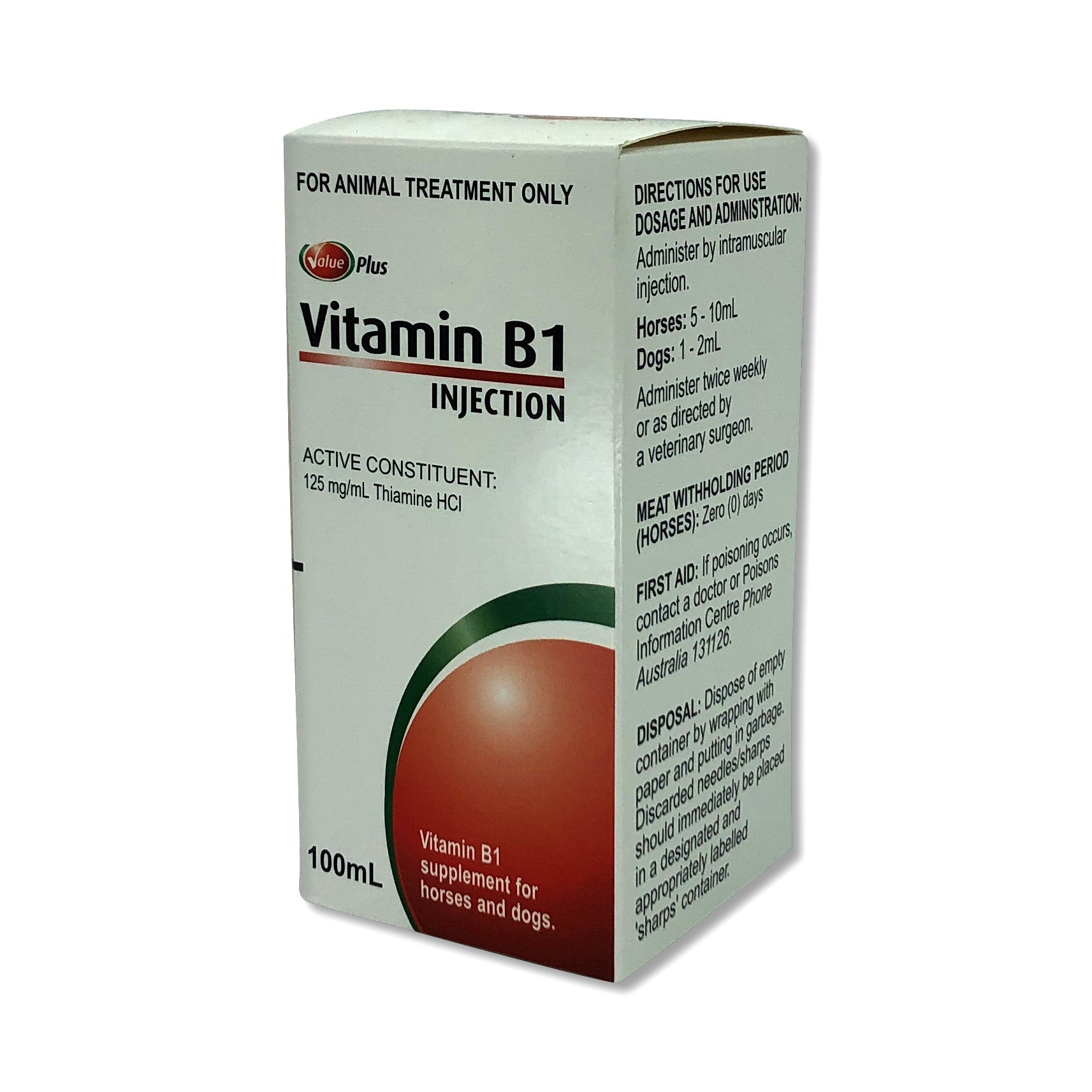 Value Plus Vitamin B1 Injection 100ml