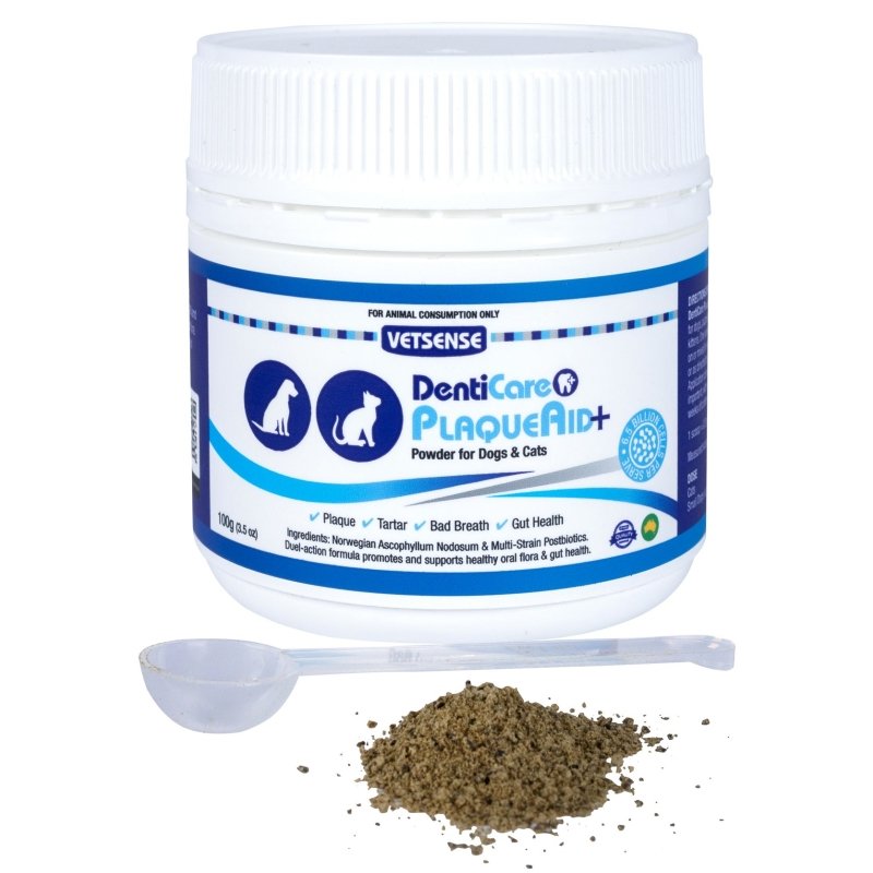 Vetsense DentiCare PlaqueAid+ Powder for Dogs & Cats