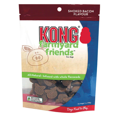 KONG Farmyard Friends Smoked Bacon 7 oz - Just For Pets Australia